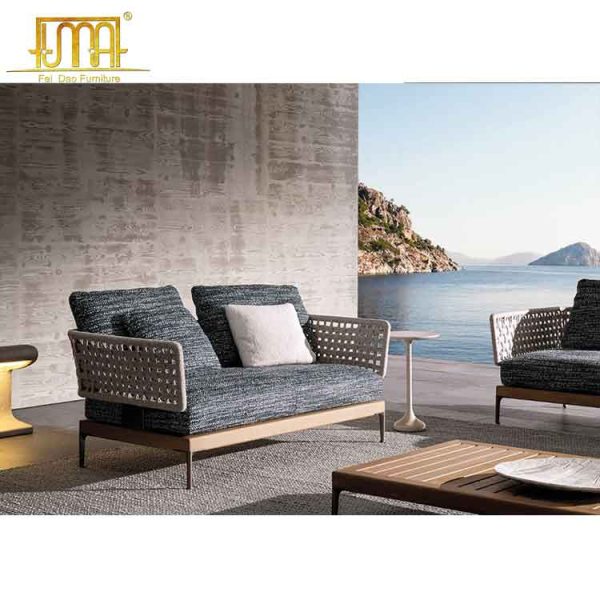 Teak outdoor sofa sale