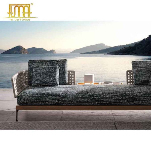 Teak outdoor sofa sale