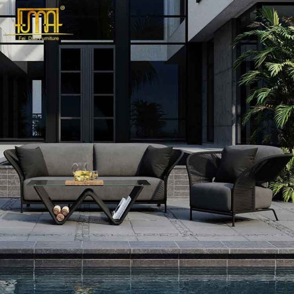 Modern outdoor sofa