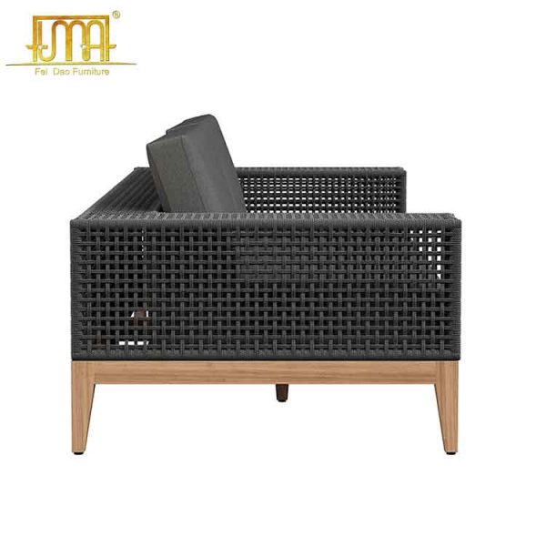 Outdoor sofa black