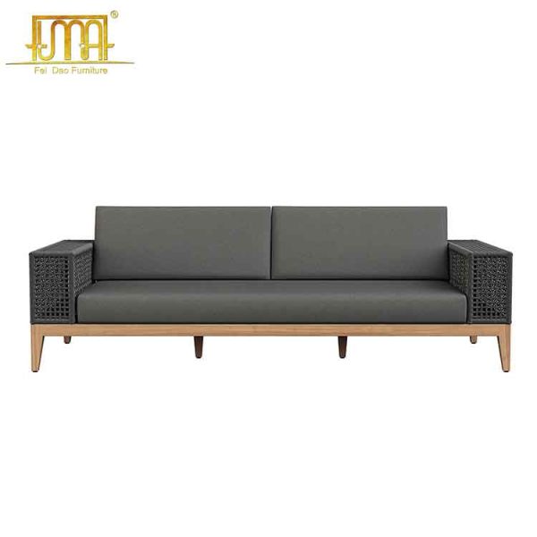 Outdoor sofa black