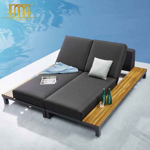 Teak daybed outdoor