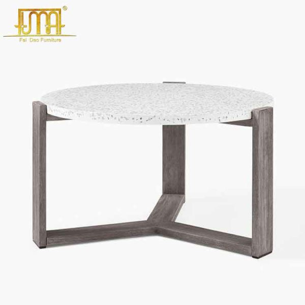 Mosaic outdoor coffee table