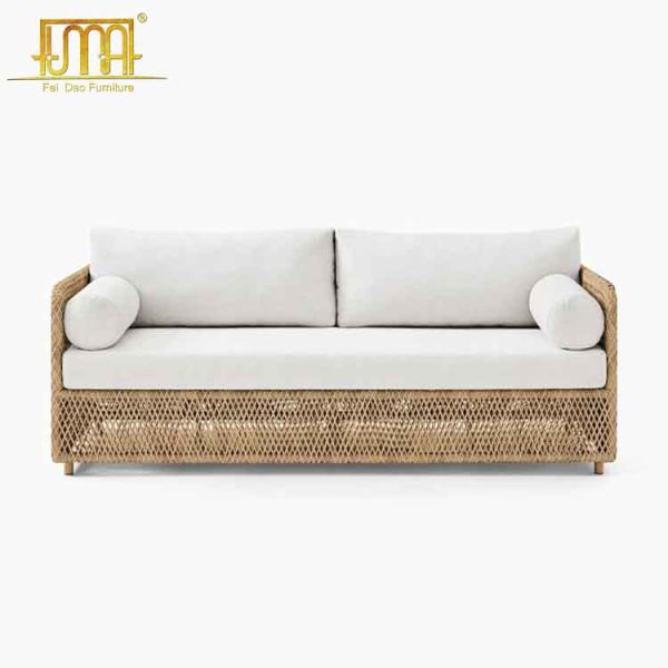 Coastal outdoor sofa