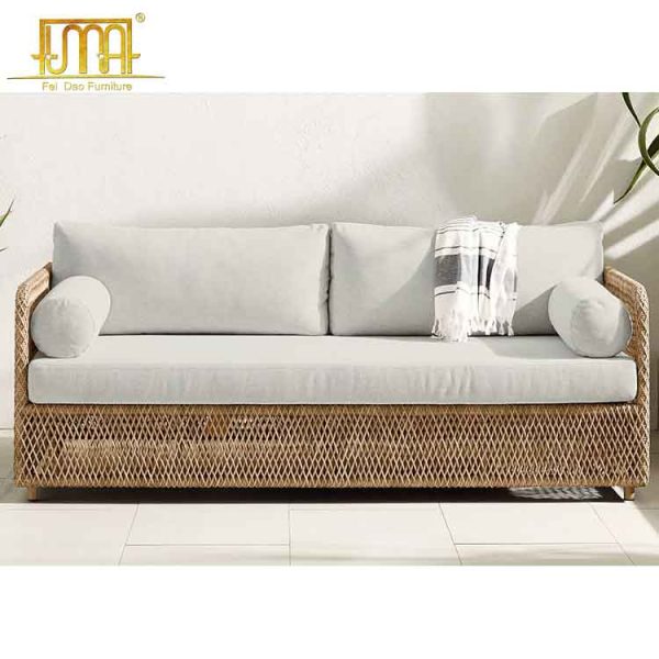 Coastal outdoor sofa