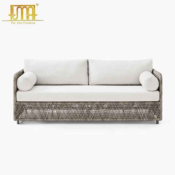 Coastal outdoor settee