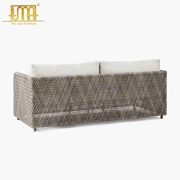 Coastal outdoor settee