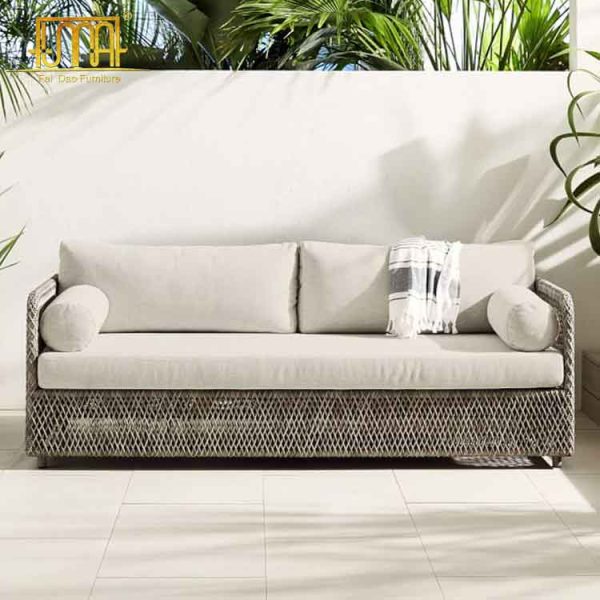 Coastal outdoor settee