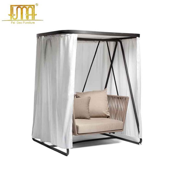 Hanging canopy chair