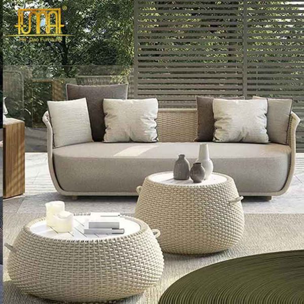 Rattan Garden Sofa Set