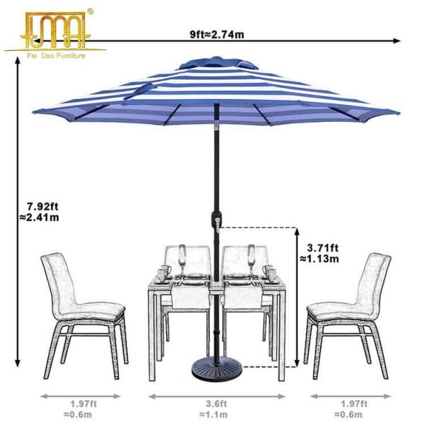 Jaida market umbrella