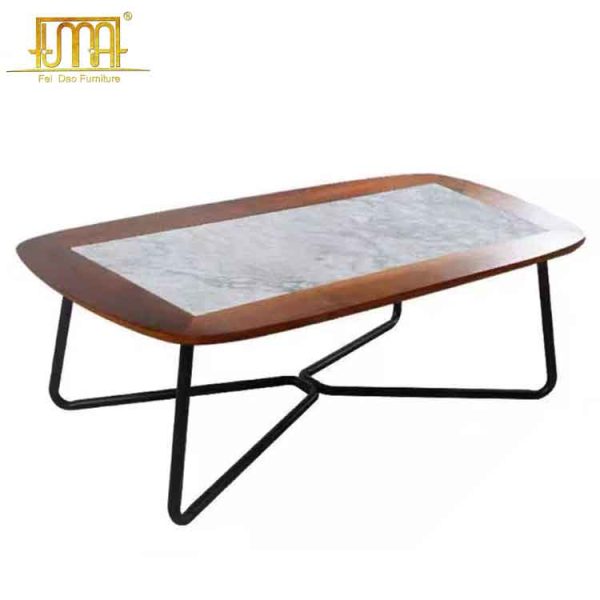 Outdoor teak coffee table