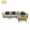 Teak wood sofa chair