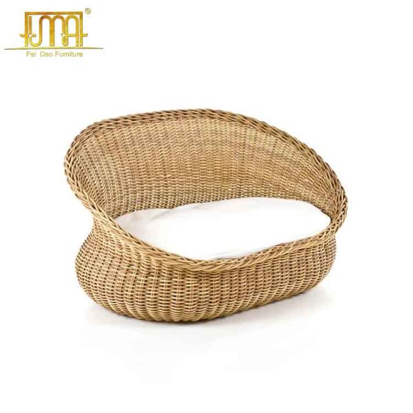 Rattan Woven Patio Sofa