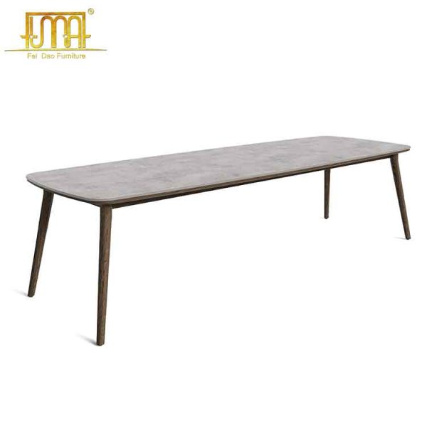 Rectangular dining table set