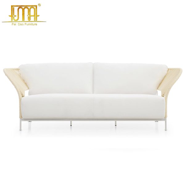 White Outdoor Sofa Set