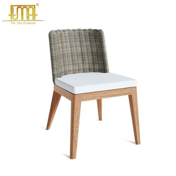 Wicker garden chair