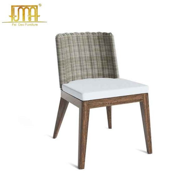 Wicker garden chair