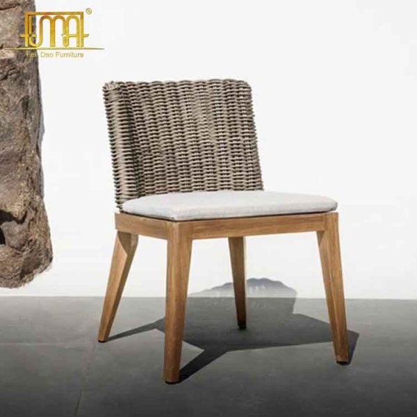 Wicker garden chair
