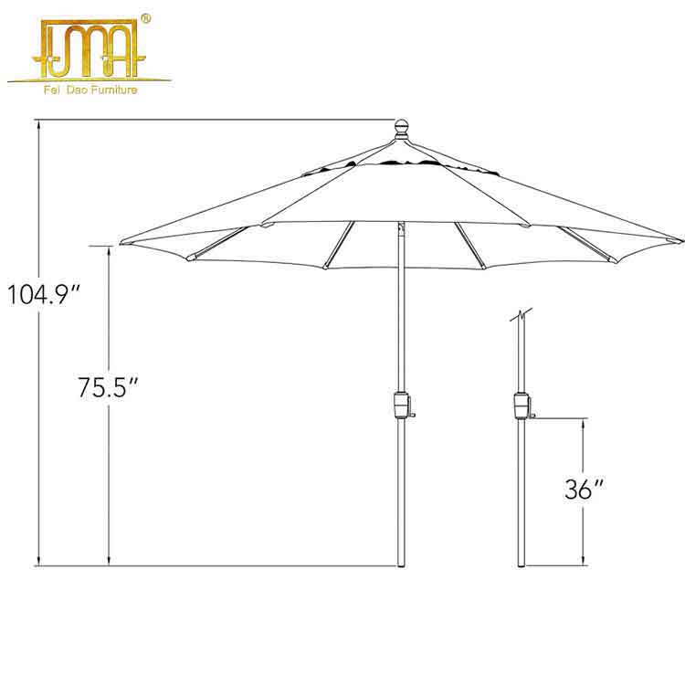 Standing Parasol