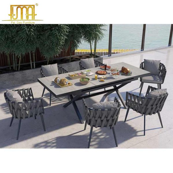 Outdoor Aluminum Dining Set