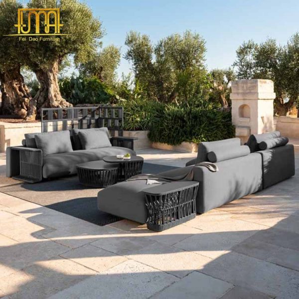 Fabric Garden Sofa Set