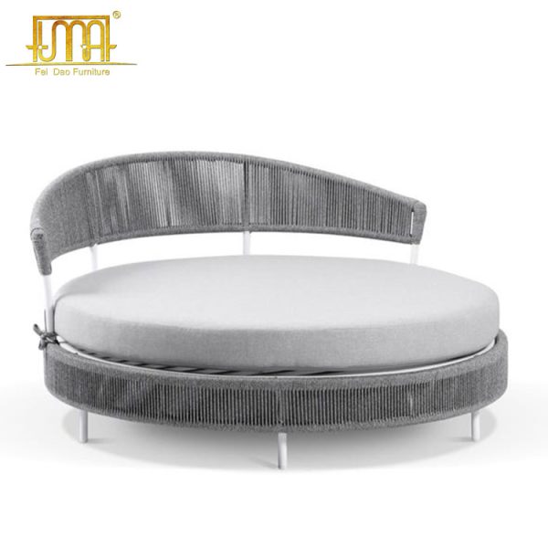 Round Outdoor Daybed Replacement Cushion