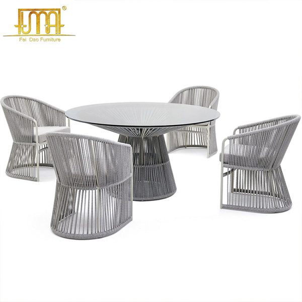 7 Piece Round Dining Set