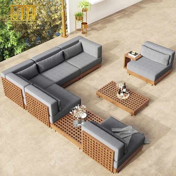 Patio Sectional Sofa Set