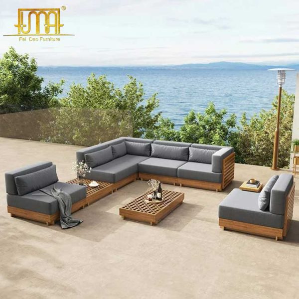 Patio Sectional Sofa Set