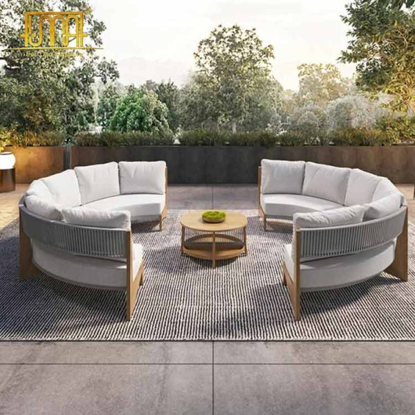 Curved Modular Sofa Set