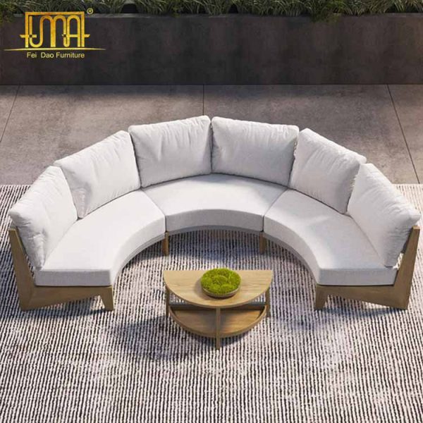 Curved Modular Sofa Set