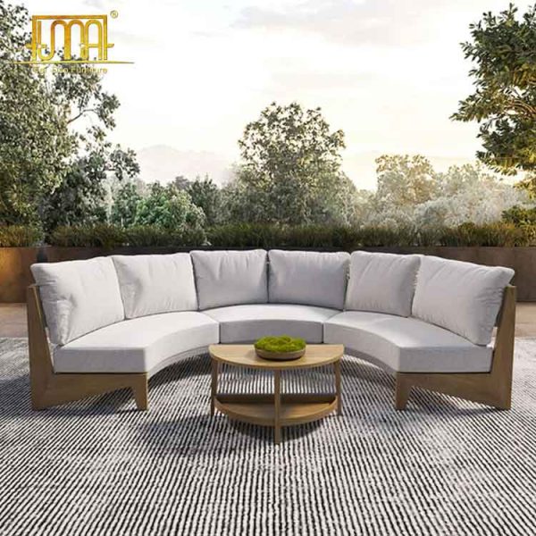 Curved Outdoor Sofa Cushions