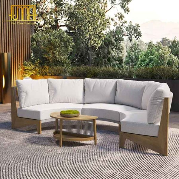 Curved Modular Sofa Set