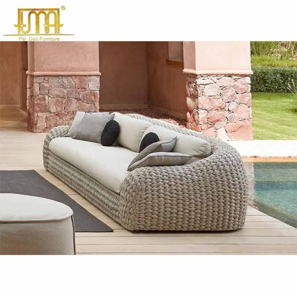 Long Outdoor Sofa