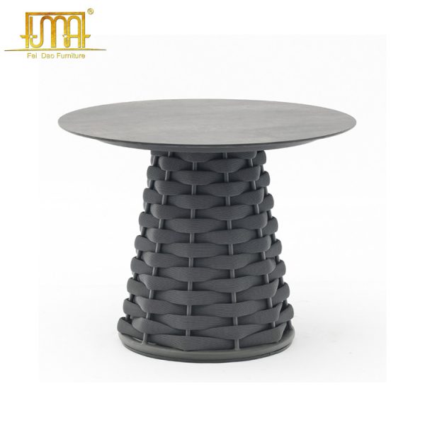 Black Outdoor Coffee Table