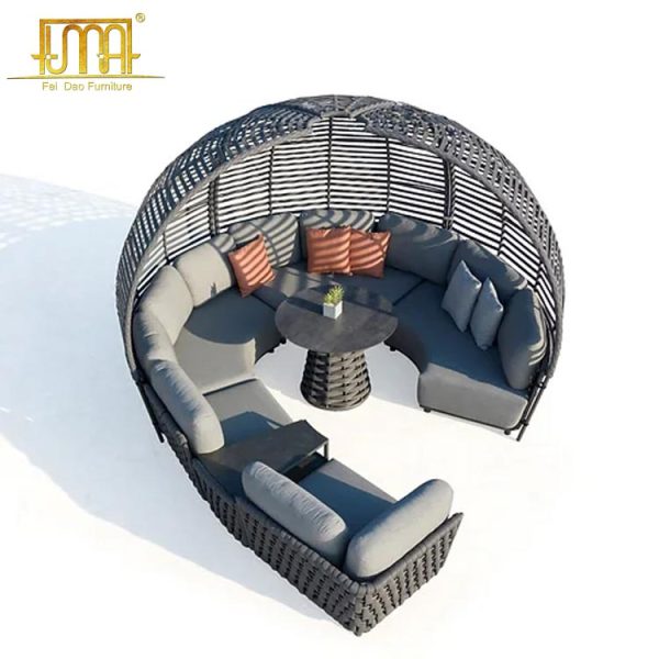 Outdoor Sofa With Canopy