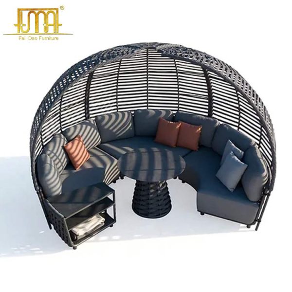 Outdoor Sofa With Canopy