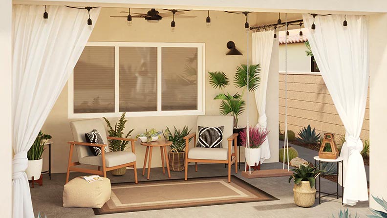 Stylish Backyard Shade