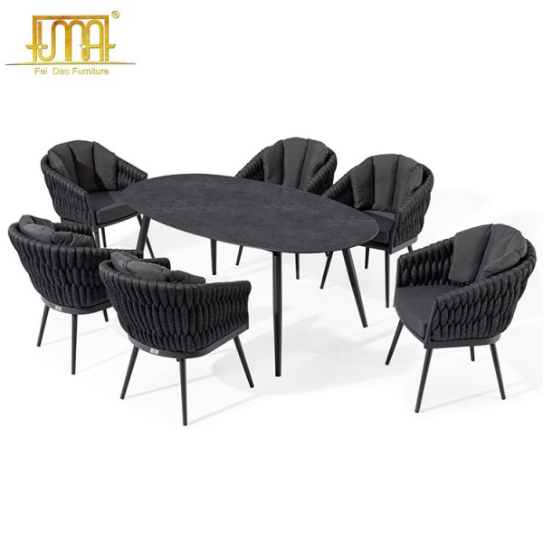 Oval Dining Set