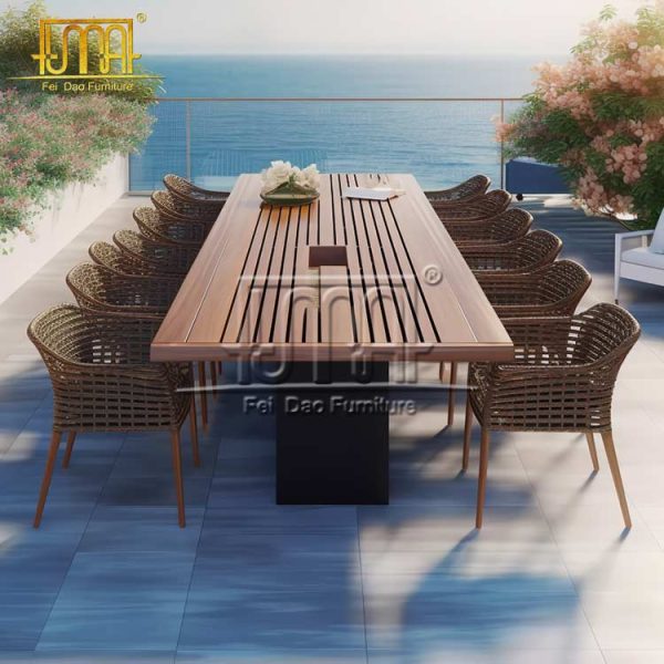 Teak Outdoor Dining Table