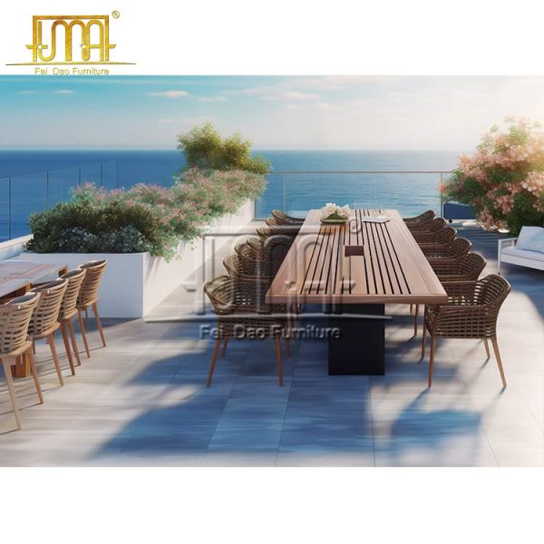 Teak Outdoor Dining Table