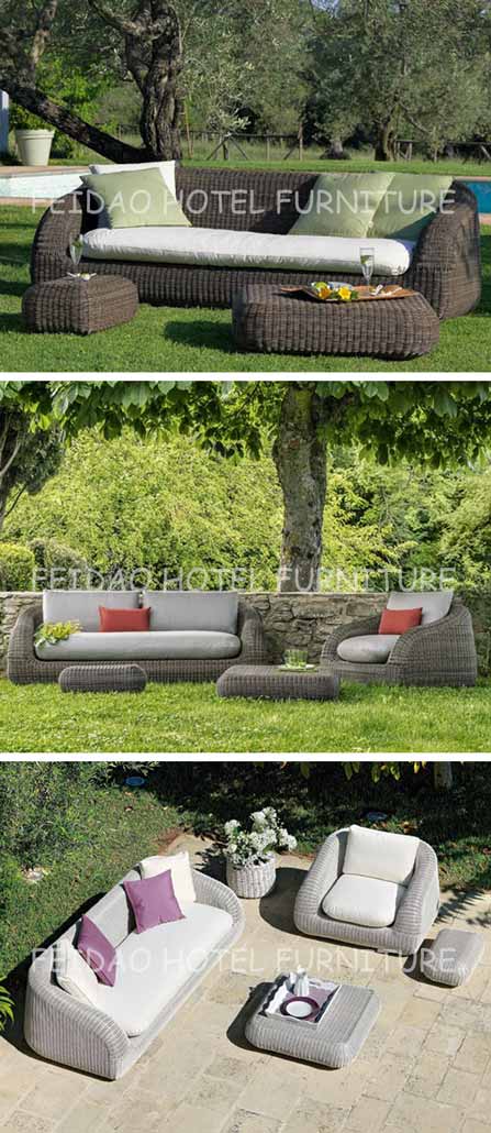 Low Outdoor Sofa