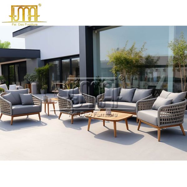 Teak Wood Sofa For Sale