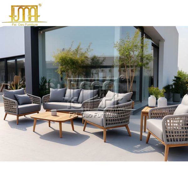 Teak Wood Sofa For Sale