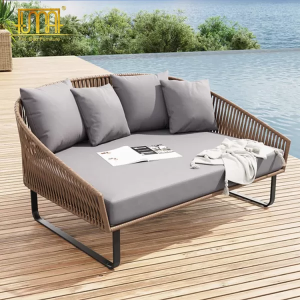 Rattan Day Bed Frame