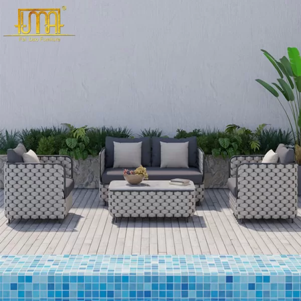 Aluminum Outdoor Sectional Sofa