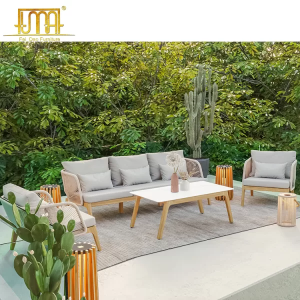 Wooden Outdoor Lounge Furniture