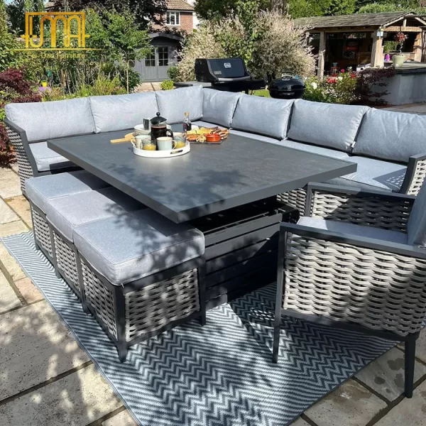 Outdoor Wicker Sectional Sofa