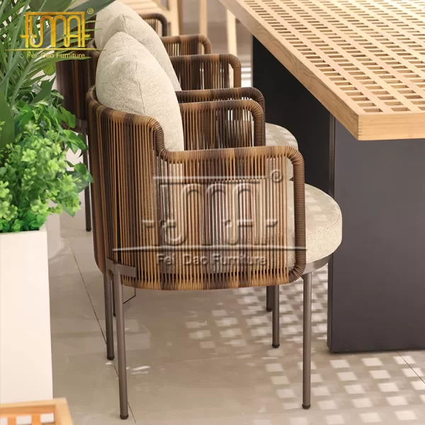 Rope Woven Dining Chair